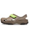 Crocs (PS) All Terrain Fisherman Sandalen «Beige Grün» 208351-260