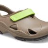 Crocs (PS) All Terrain Fisherman Sandalen «Beige Grün» 208351-260