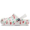 Crocs (PS) Baya Graphic Clogs «Weiße Kirsche» 207017-1F6