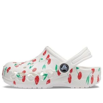 Crocs (PS) Baya Graphic Clogs «Weiße Kirsche» 207017-1F6