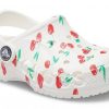 Crocs (PS) Baya Graphic Clogs «Weiße Kirsche» 207017-1F6