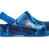 Crocs (PS) Camouflage Printing Beach Blaue Sandalen 205813-4JL Crocs (PS) Camouflage Printing Beach Blaue Sandalen 205813-4JL
