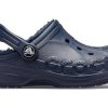 Crocs (PS) Classic Baya gefütterter Clog «Navy» 207500-463