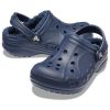 Crocs (PS) Classic Baya gefütterter Clog «Navy» 207500-463