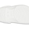 Crocs (PS) Classic Baya gefütterter Clog «Weiß Grau» 207500-11H