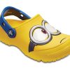 Crocs (PS) Classic Clog Kleine gelbe Strandsandalen in Gelb 204113-730