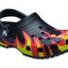 Crocs (PS) Classic Flame Broiled Clog «Schwarz Rot Grün» 206629-0X9