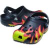 Crocs (PS) Classic Flame Broiled Clog «Schwarz Rot Grün» 206629-0X9