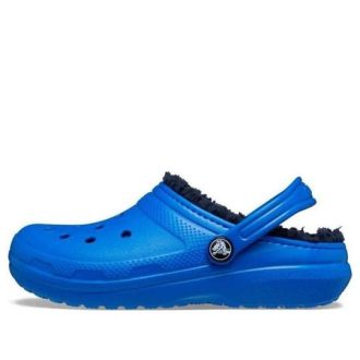 Crocs (PS) Classic Lined Clog «Blau» 207010-4KZ