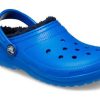 Crocs (PS) Classic Lined Clog «Blau» 207010-4KZ