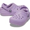 Crocs (PS) Classic Lined Clog «Purple Violet» 207010-5PR