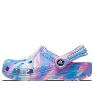 Crocs (PS) Classic Marbled Clog «Blau Lila Pink» 207464-102
