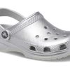 Crocs (PS) Classic Metallic Clog «Silber Metallic» 209196-0P1