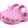 Crocs (PS) Classic Small Crocs Outdoor Beach Sports Rosa Sandalen 204536-6I2