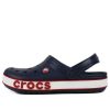 Crocs (PS) Corcband Bold Logo Minimalistic Casual Blau Rot Sandalen «Blau Rot» 206022-4CC Crocs (PS) Corcband Bold Logo Minimalistic Casual Blau Rot Sandalen «Blau Rot» 206022-4CC
