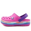 Crocs (PS) Crocband Wavy Band Small Crocs Casual Pink Purple Sandalen «Pink Purple» 205697-6L0 Crocs (PS) Crocband Wavy Band Small Crocs Casual Pink Purple Sandalen «Pink Purple» 205697-6L0