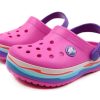 Crocs (PS) Crocband Wavy Band Small Crocs Casual Pink Purple Sandalen «Pink Purple» 205697-6L0 Crocs (PS) Crocband Wavy Band Small Crocs Casual Pink Purple Sandalen «Pink Purple» 205697-6L0
