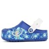 Crocs (PS) Crocslight Frozen Clogs «Blau Weiß» 202357-4BE