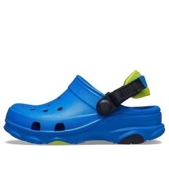 Crocs (PS) Flache Sandalen in Blau 207011-4JL