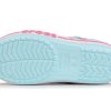 Crocs (PS) Große Crocs-Sandalen mit Aufdruck «Ice Blue» 206262-4O9