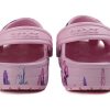 Crocs (PS) Klassische Clogs mit Schmetterlingsmuster, für draußen, flacher Absatz, Sport-Sandalen in Rosa, 206414-6GD Crocs (PS) Klassische Clogs mit Schmetterlingsmuster, für draußen, flacher Absatz, Sport-Sandalen in Rosa, 206414-6GD