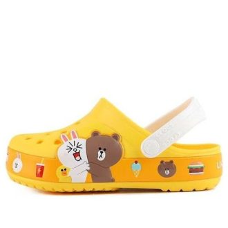 Crocs (PS) Kleine Crocs Beach Gelbe Sandalen 206028-730