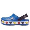 Crocs (PS) Kleine Crocs Mickey Cozy rutschfeste Sport-Sandalen in Blau 204992-4GX Crocs (PS) Kleine Crocs Mickey Cozy rutschfeste Sport-Sandalen in Blau 204992-4GX
