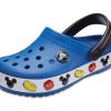 Crocs (PS) Kleine Crocs Mickey Cozy rutschfeste Sport-Sandalen in Blau 204992-4GX Crocs (PS) Kleine Crocs Mickey Cozy rutschfeste Sport-Sandalen in Blau 204992-4GX