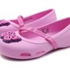 Crocs (PS) Lina Flat Kleine Casual Rosa Sandalen 205040-6I2