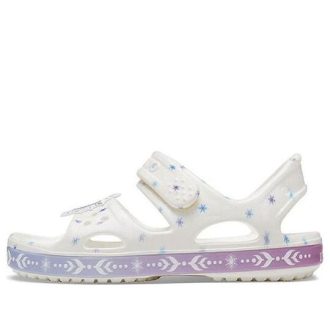 Crocs (PS) Lustige Frozen Weiße Sandalen 206172-100