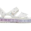 Crocs (PS) Lustige Frozen Weiße Sandalen 206172-100 Crocs (PS) Lustige Frozen Weiße Sandalen 206172-100