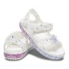 Crocs (PS) Lustige Frozen Weiße Sandalen 206172-100 Crocs (PS) Lustige Frozen Weiße Sandalen 206172-100