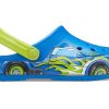 Crocs (PS) Lustiges Muster Flacher Absatz Sport Blau Sandalen 207074-4JL