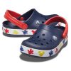 Crocs (PS) Mickey Outdoor Flat Heel Sports Dunkelblaue Sandalen 207077-410