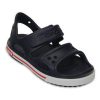 Crocs (PS) Velcro Flat Sports Tiefblaue Sandalen 14854-462