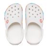 Crocs Rainbow Outdoor Beach Sports Große Jungen Weiße Sandalen 207007-100