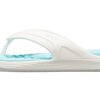 Crocs Reviva Flip-Flops Blau Weiß 205545-18B