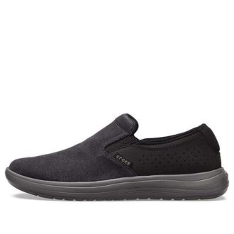 Crocs Reviva Schuh Schwarz Grau «Black Grey» 206062-0DD