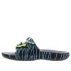 Crocs Ron English x Classic Bootlegger Slides «Schwarz Blau» 207526-001