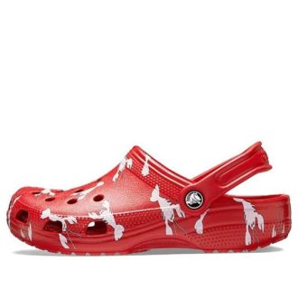 Crocs Rote Unisex-Sandalen 206375-60K