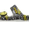 Crocs SmileyWorld x Classic Sandale «Schwarz Weiß» 207207-94S