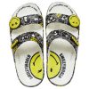 Crocs SmileyWorld x Classic Sandale «Schwarz Weiß» 207207-94S