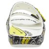 Crocs SmileyWorld x Classic Sandale «Schwarz Weiß» 207207-94S
