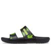 Crocs Soft Sole Schuh Schwarz Grün Unisex «Schwarz Grün» 207283-0GU