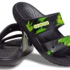 Crocs Soft Sole Schuh Schwarz Grün Unisex «Schwarz Grün» 207283-0GU