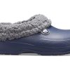 Crocs Stay Warm Cozy Verschleißfeste Sport-Sandalen Unisex Blau 204563-4HE Crocs Stay Warm Cozy Verschleißfeste Sport-Sandalen Unisex Blau 204563-4HE