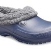 Crocs Stay Warm Cozy Verschleißfeste Sport-Sandalen Unisex Blau 204563-4HE Crocs Stay Warm Cozy Verschleißfeste Sport-Sandalen Unisex Blau 204563-4HE
