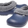 Crocs Stay Warm Cozy Verschleißfeste Sport-Sandalen Unisex Blau 204563-4HE Crocs Stay Warm Cozy Verschleißfeste Sport-Sandalen Unisex Blau 204563-4HE