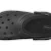 Crocs Stay Warm Verschleißfeste, gemütliche Sport-Sandalen, Unisex, Schwarz, 204563-060