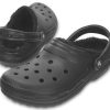 Crocs Stay Warm Verschleißfeste, gemütliche Sport-Sandalen, Unisex, Schwarz, 204563-060